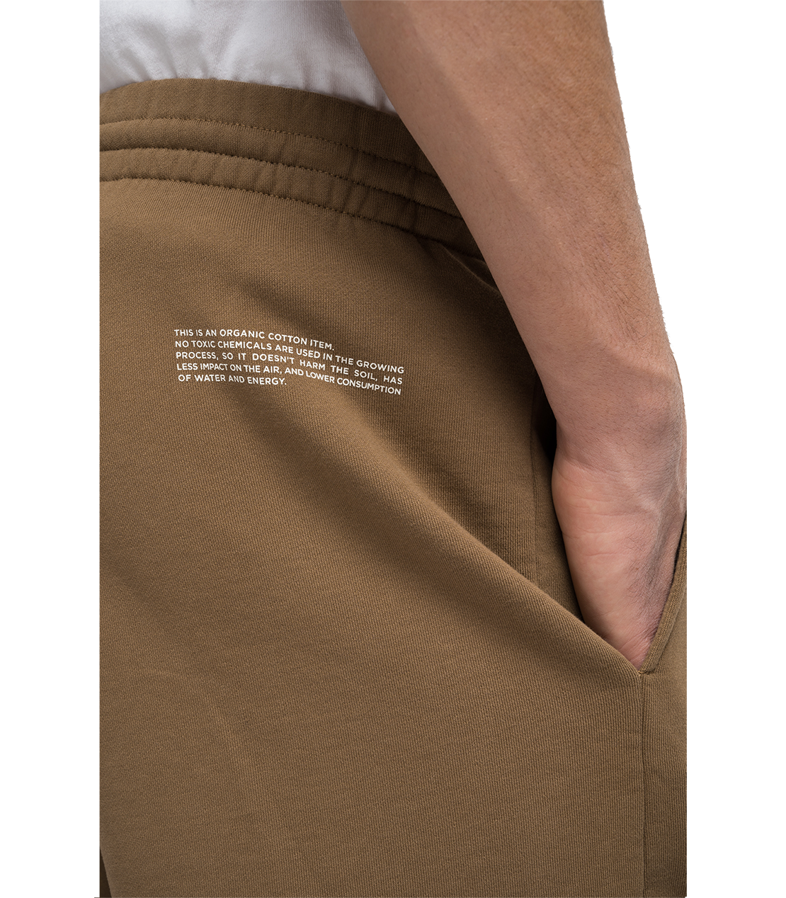 ESSENTIAL オーガニックコットンスウェット ショーツ 詳細画像 シガーブラウン 7